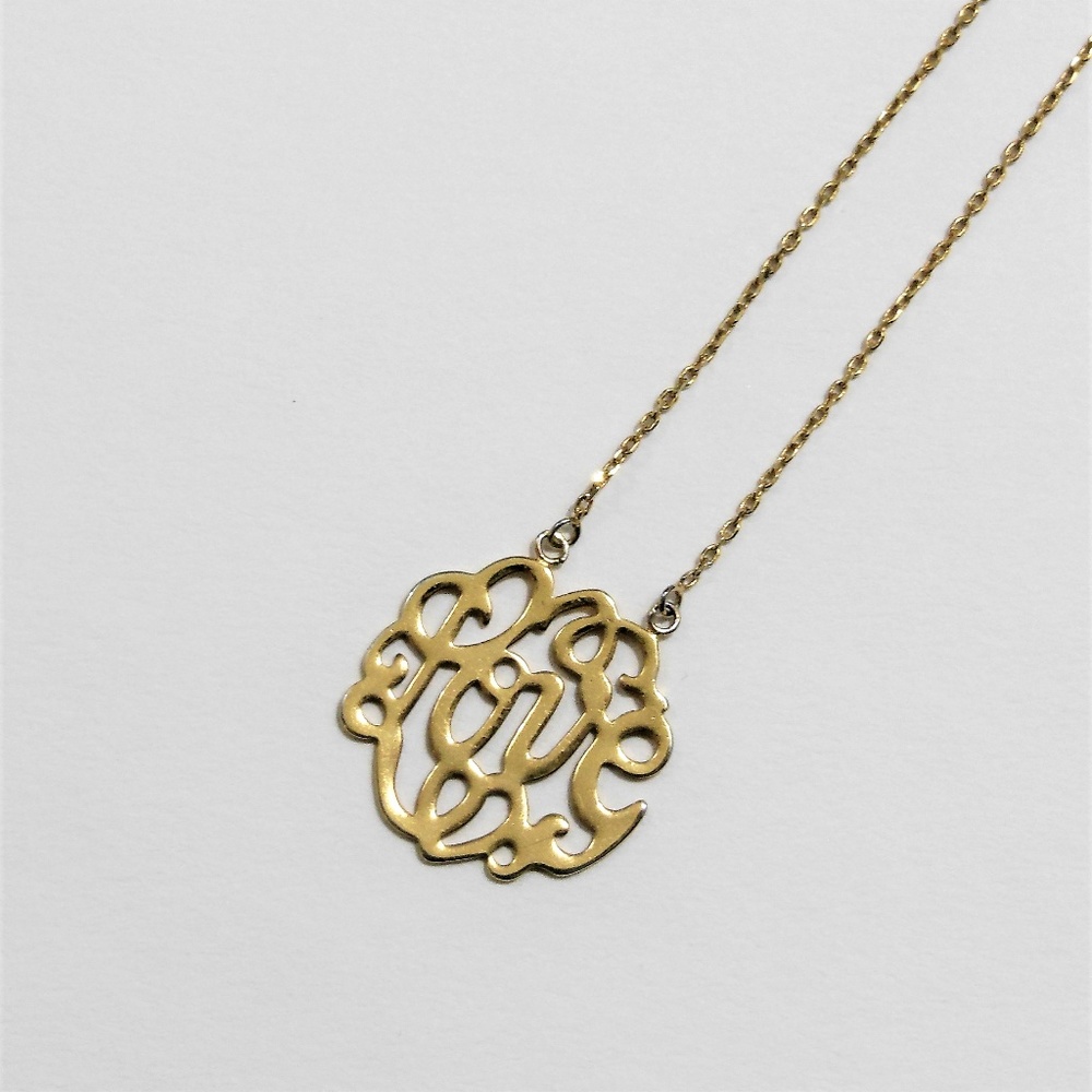 Anthropologie Longhand Love Necklace - Picture 5 of 6